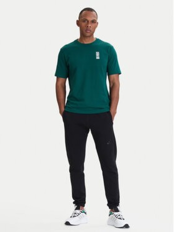 adidas T-Shirt Memories Of Sport Poster Graphic KB2507 Zielony Regular Fit