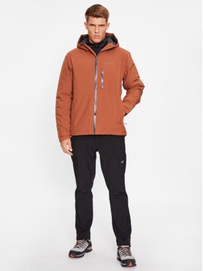 Columbia Kurtka outdoor Explorer's Edge™ Insulated Jacket Pomarańczowy Regular Fit