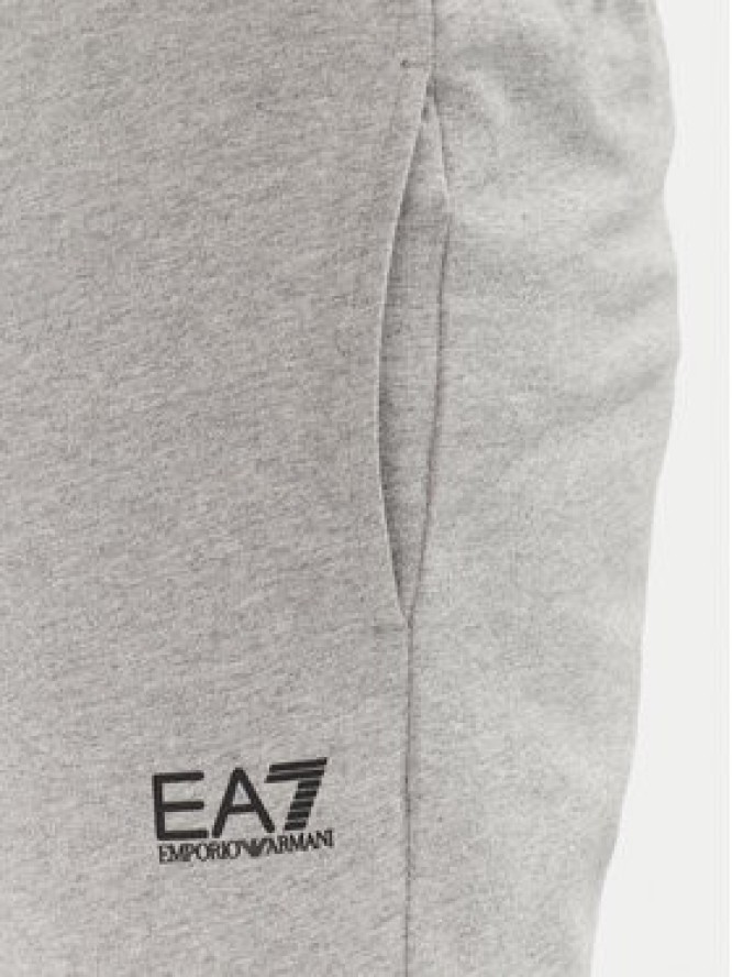 EA7 Emporio Armani Spodnie dresowe 8NPP66 PJVRZ 3905 Szary Slim Fit