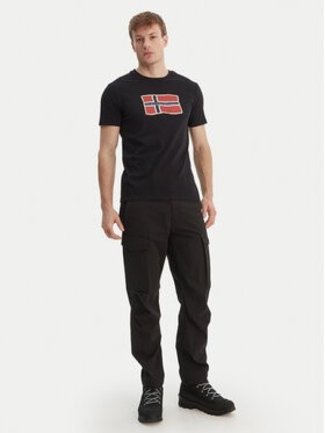Napapijri T-Shirt S-Mahsa NP0A4FZB Czarny Regular Fit