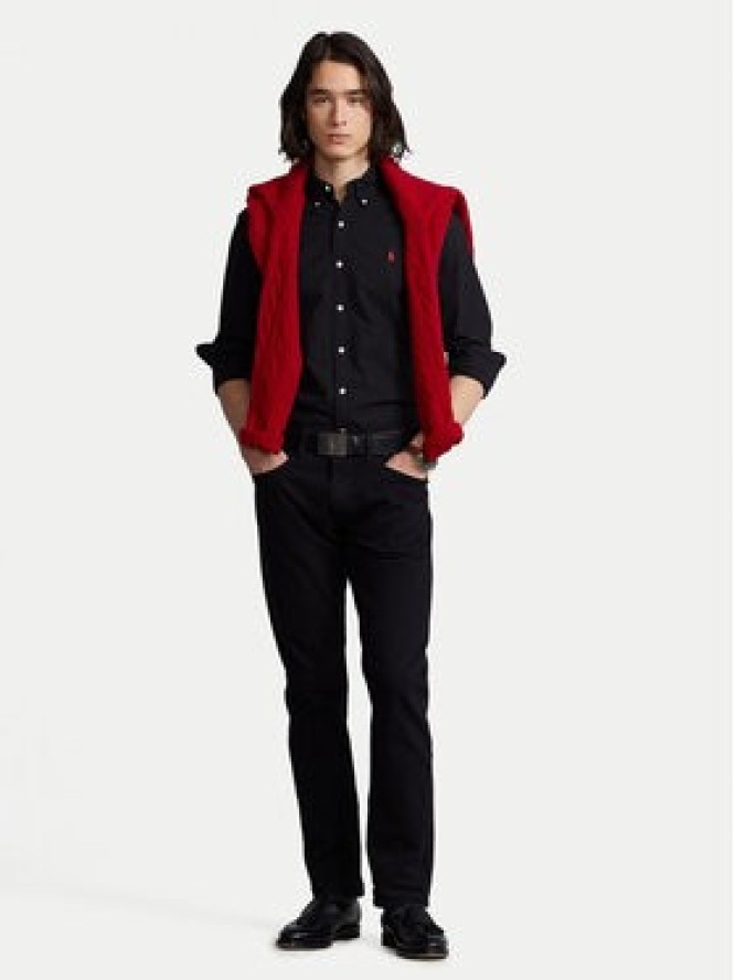 Polo Ralph Lauren Koszula Bsr 710772288 Czarny Slim Fit