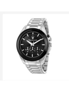 Maserati Zegarek Traguardo Chronograph R8873612066 Srebrny