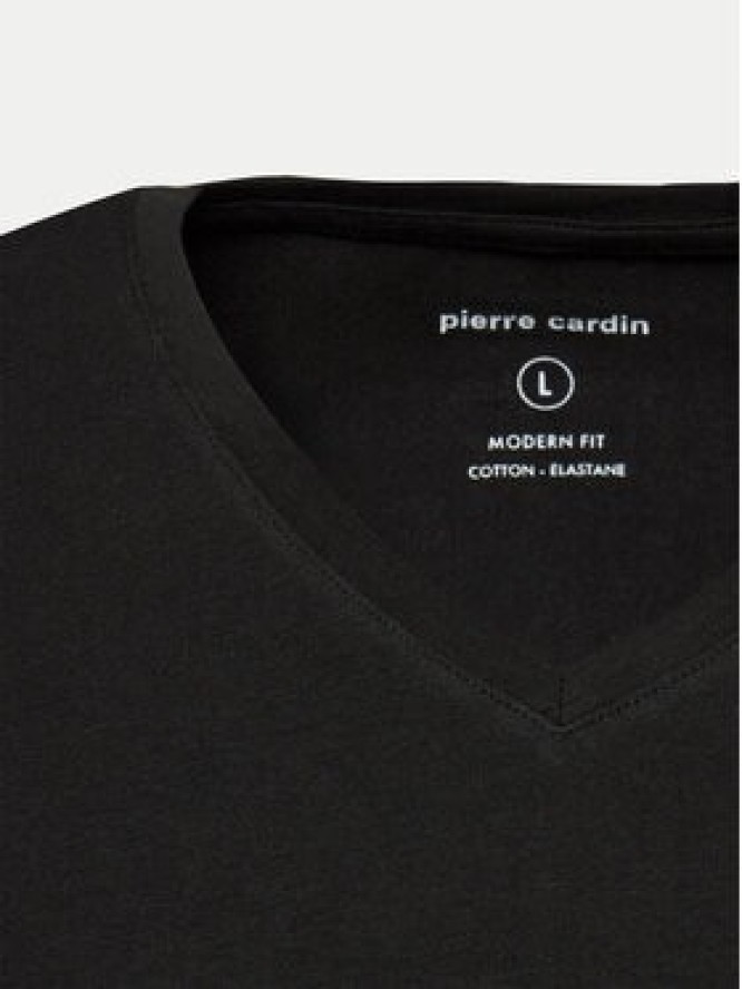 Pierre Cardin Komplet t-shirtów 29991.000.9000 Czarny Modern Fit
