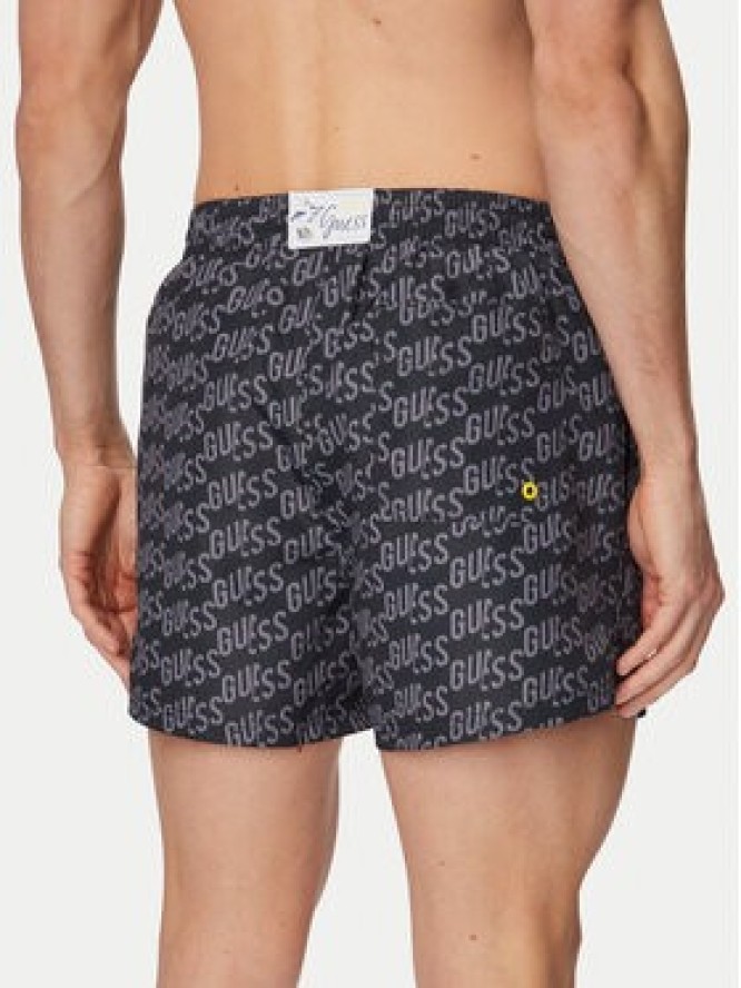Guess Szorty kąpielowe F6GT12 WG2A2 Czarny Regular Fit