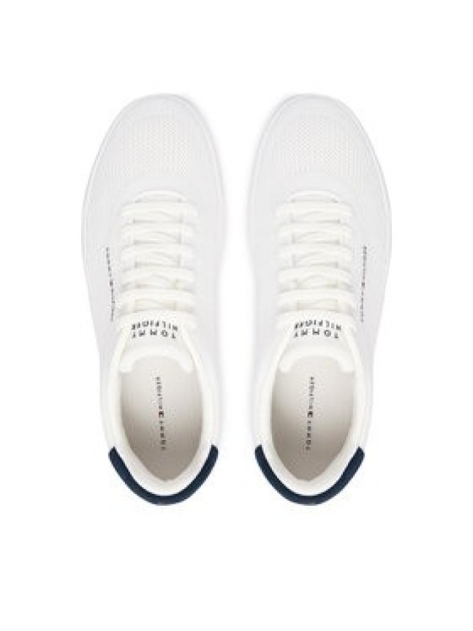 Tommy Hilfiger Sneakersy Th Court Knit FM0FM05823 Biały