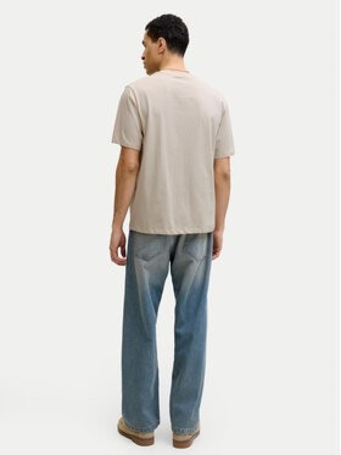 Jack & Jones T-Shirt Honolulu 12288088 Beżowy Regular Fit