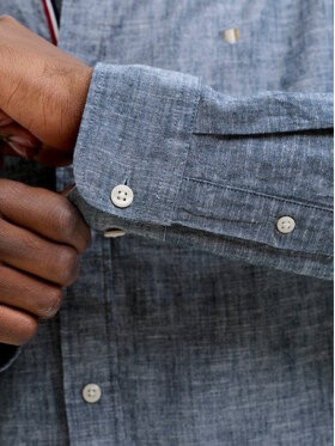 Jack & Jones Koszula Blusummer 12293269 Niebieski Regular Fit