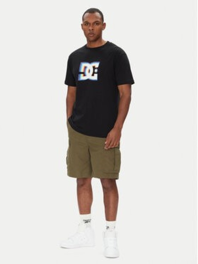 DC Shoes T-Shirt ADYZT05444 KVJ0 Czarny Regular Fit