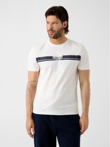 Guess T-Shirt 183445 Biały Classic Fit