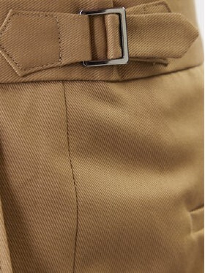 BOSS Spodnie materiałowe 50556704 Khaki Regular Fit