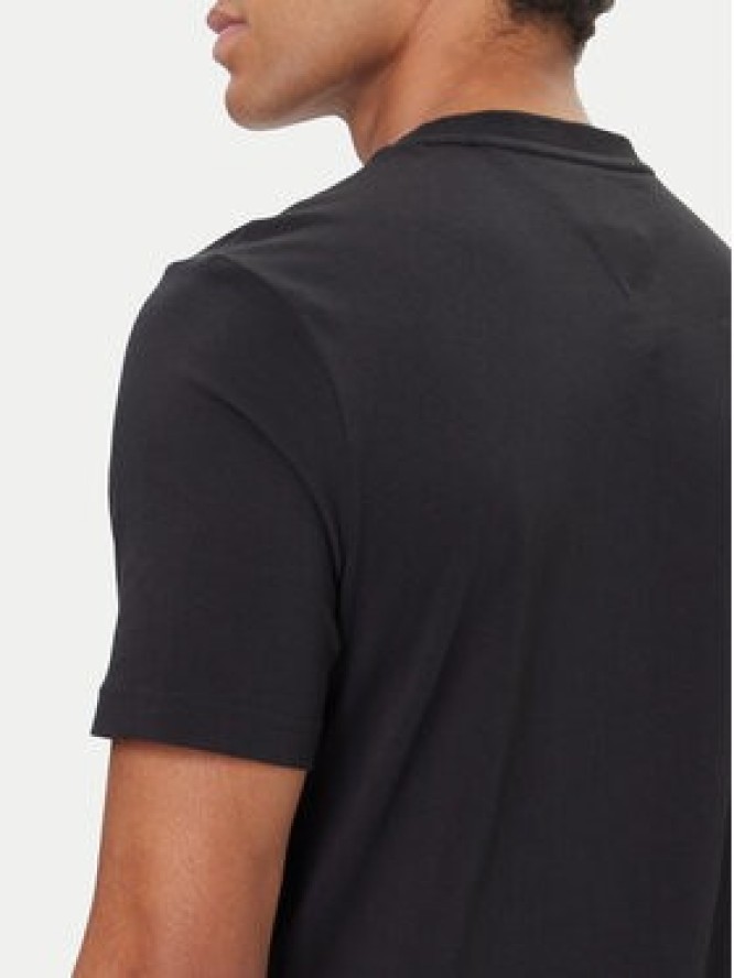 Tommy Hilfiger T-Shirt Linear Flag MW0MW41338 Czarny Regular Fit
