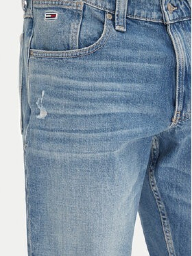 Tommy Jeans Szorty jeansowe Ronnie DM0DM21331 Niebieski Regular Fit