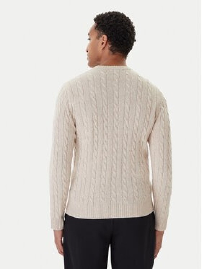 Robe di Kappa Sweter 63111DW Beżowy Regular Fit