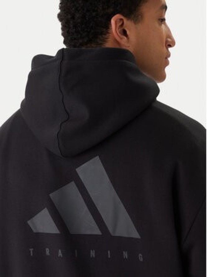 adidas Bluza Power JZ6248 Czarny Oversize