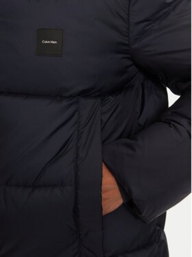 Calvin Klein Kurtka zimowa K10K113476 Granatowy Regular Fit