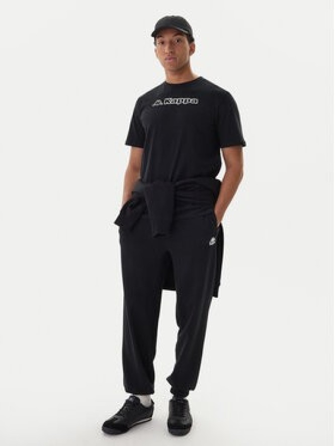 Kappa T-Shirt Feddu 311H7HW Czarny Regular Fit