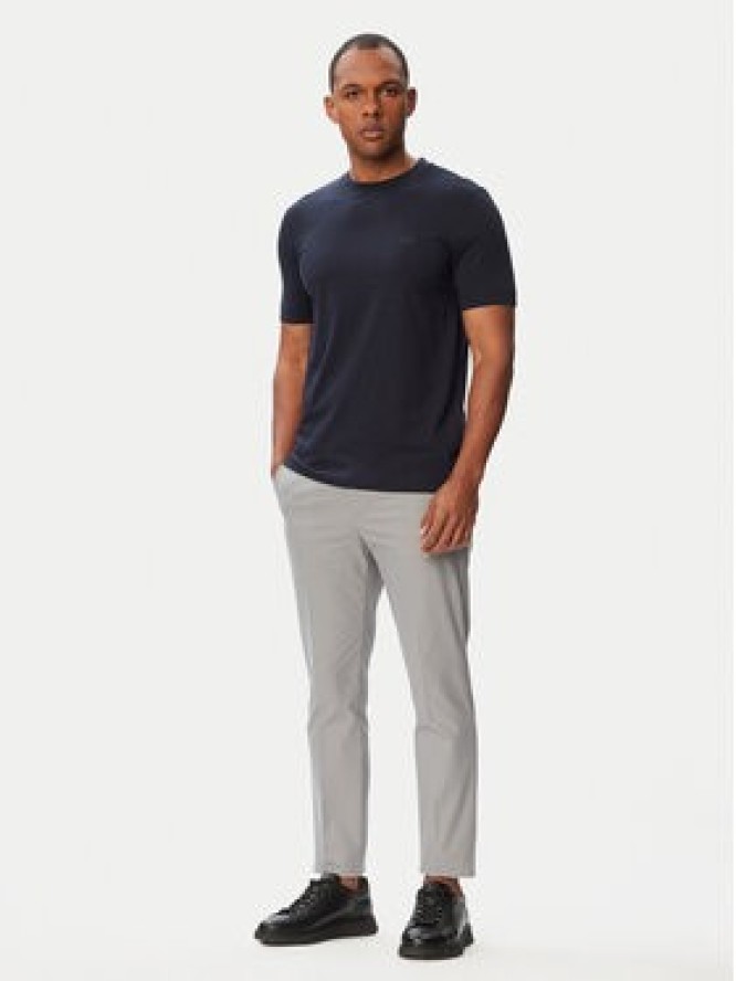 BOSS Chinosy P-Kaiton1 50543945 Szary Slim Fit