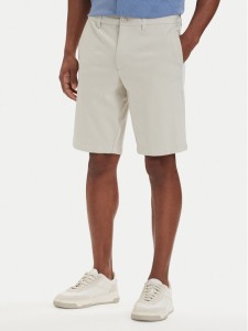 BOSS Szorty materiałowe S_Commuter-J 50511436 Beżowy jasny Slim Fit