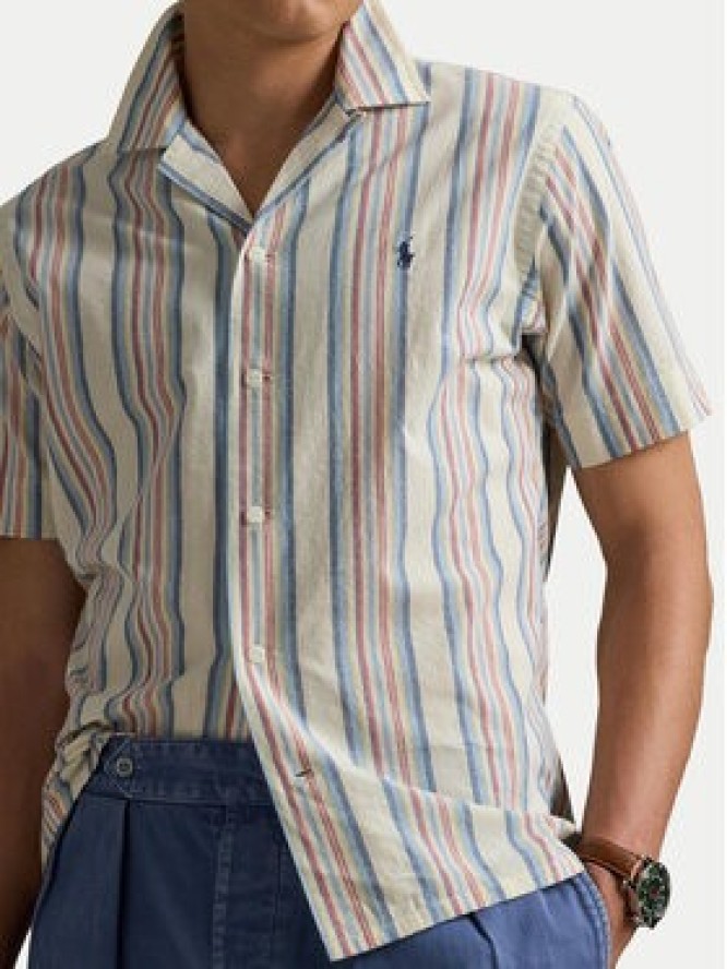 Polo Ralph Lauren Koszula 710965813001 Beżowy Classic Fit