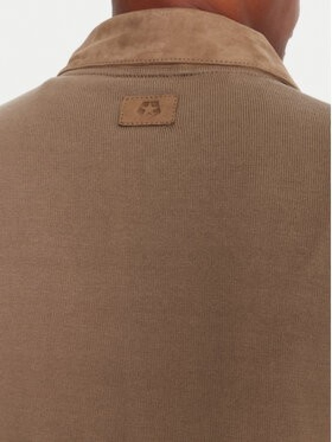 Milestone Kurtka skórzana MSRayan 531624 60700 Beżowy Regular Fit