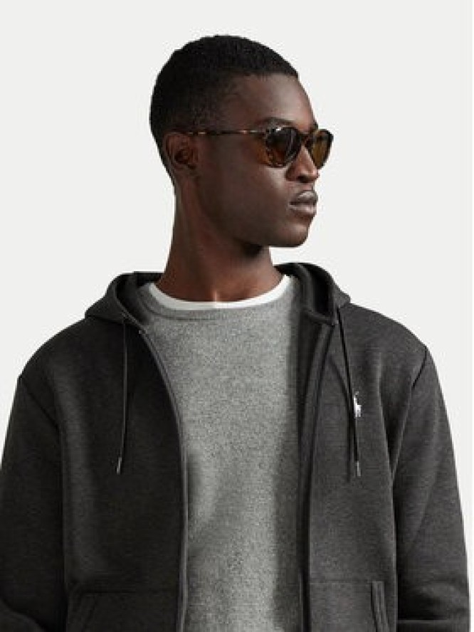 Polo Ralph Lauren Bluza 710881517093 Szary ciemny Regular Fit