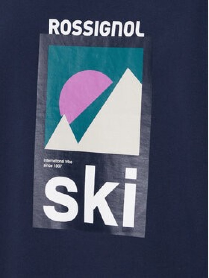 Rossignol Bluza Waterfall RLOMS02 Granatowy Regular Fit