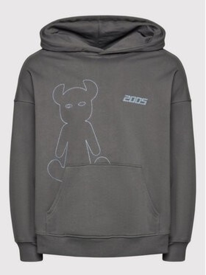 2005 Bluza Unisex Horned Szary Regular Fit