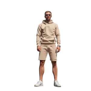 Szorty dresowe Home Wear – kolor piaskowy