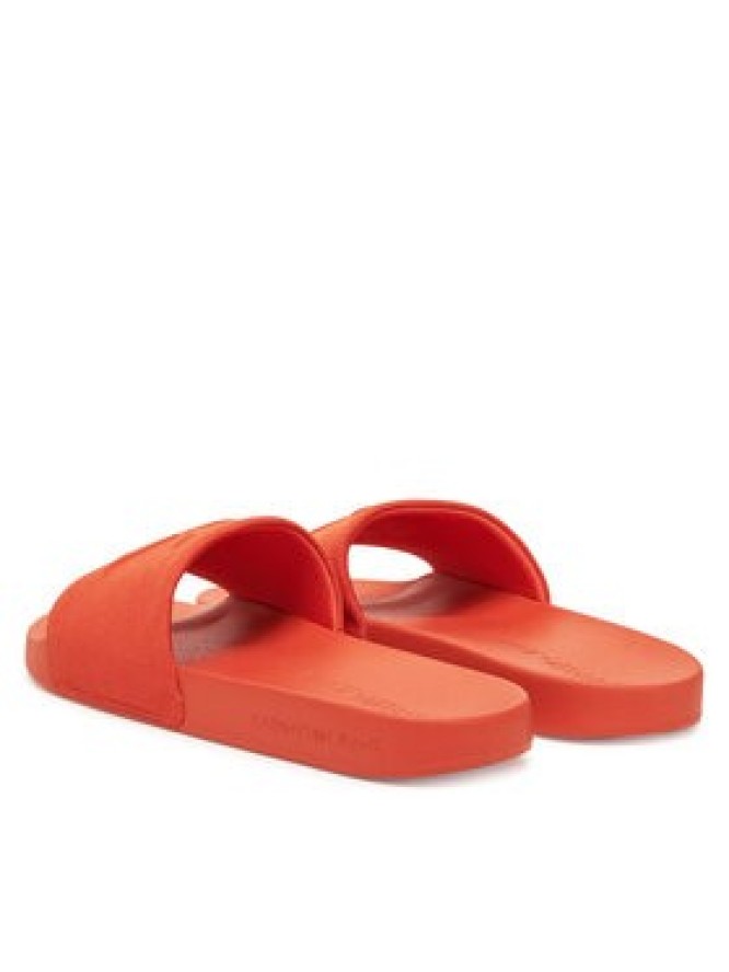 Calvin Klein Jeans Klapki Slide Hf Mono Cv YM0YM01282 Pomarańczowy