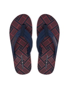Tommy Hilfiger Japonki Flag Patch Beach FM0FM06004 Granatowy