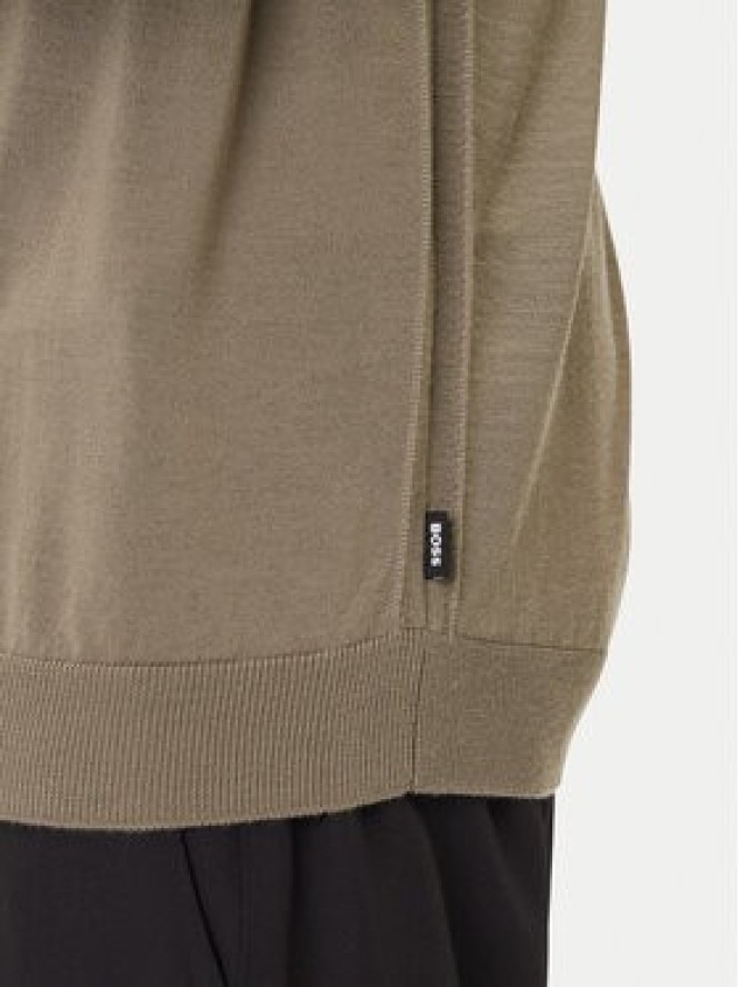 BOSS Golf Musso-P 50468262 Brązowy Slim Fit