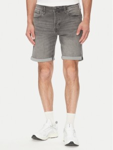 Jack & Jones Szorty jeansowe Rick 12269500 Szary Regular Fit