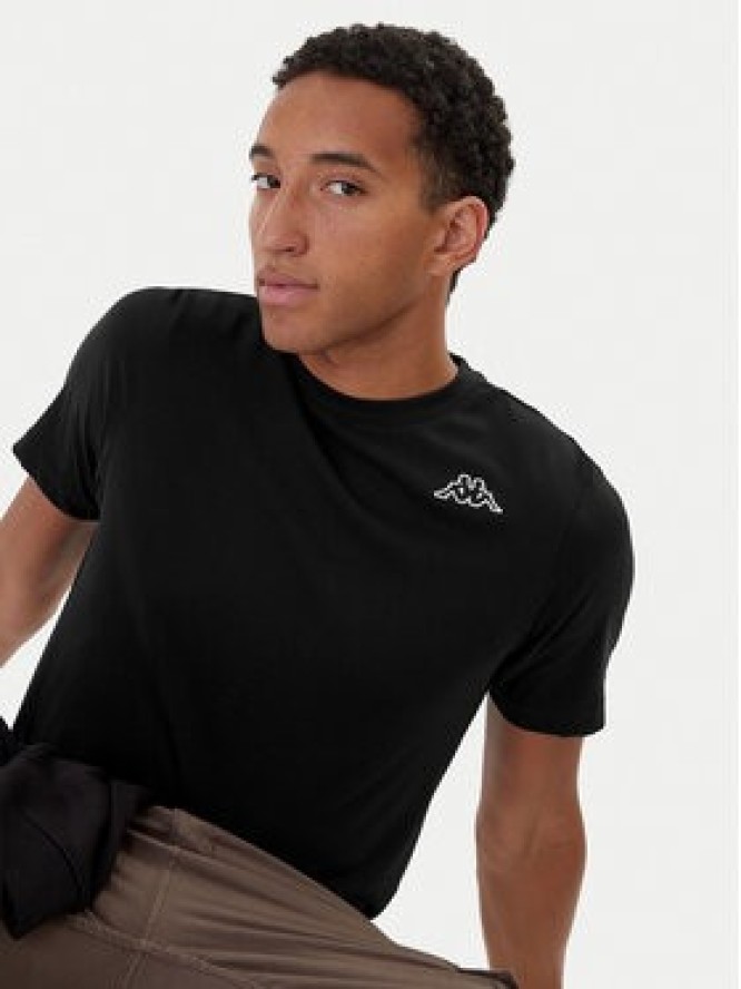 Kappa Komplet t-shirtów Logo Myrto 322563W Czarny Regular Fit