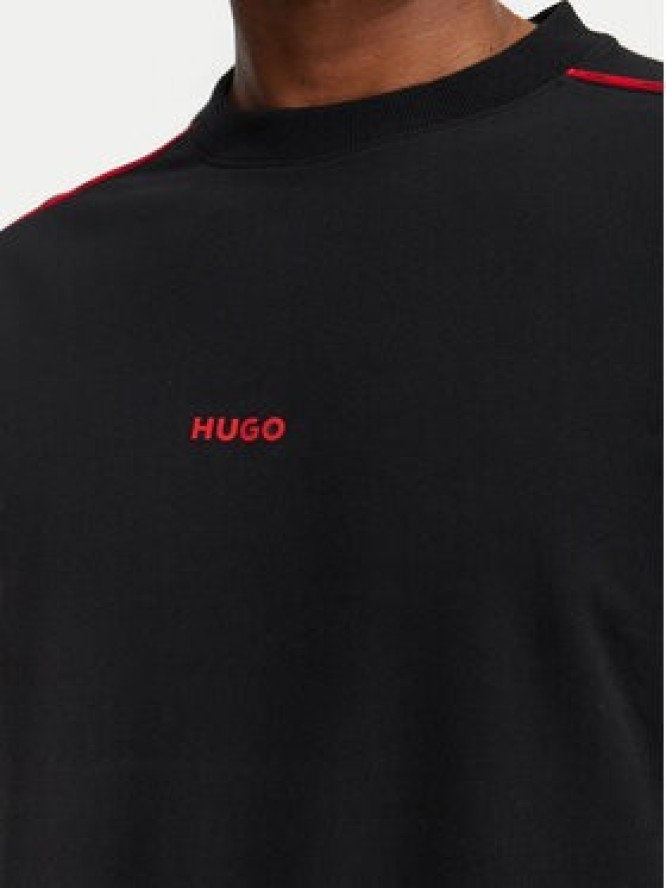 HUGO Bluza Noah 50566160 Czarny Regular Fit