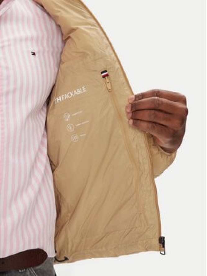 Tommy Hilfiger Kurtka przejściowa MW0MW37634 Beżowy Regular Fit