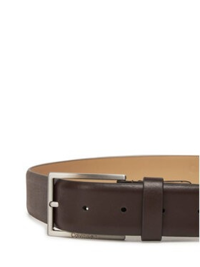 Calvin Klein Pasek Męski Adj Minimal Formal 35Mm K50K512833 Brązowy
