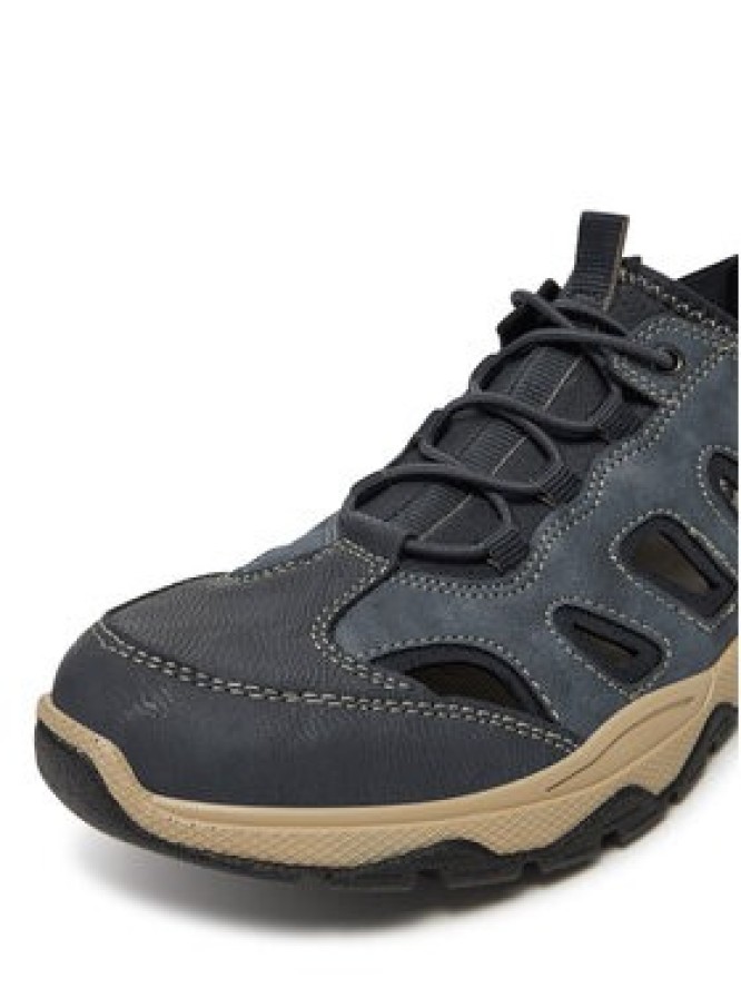 Rieker Półbuty B8366-14 Granatowy