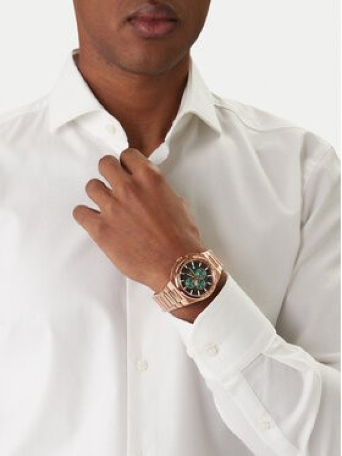 Maserati Zegarek Velocita R8873653001 Różowe złoto