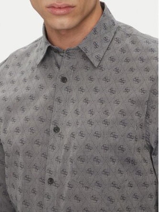 Guess Koszula M5GH65 WFXX1 Szary