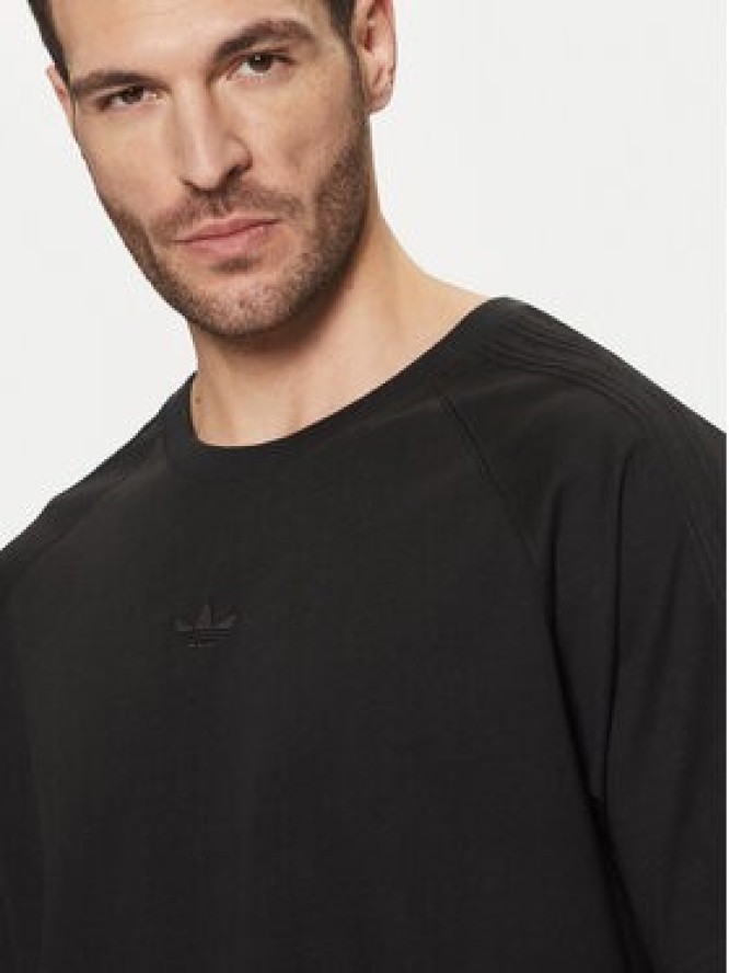 adidas T-Shirt Premium Essentials JC9570 Czarny Loose Fit