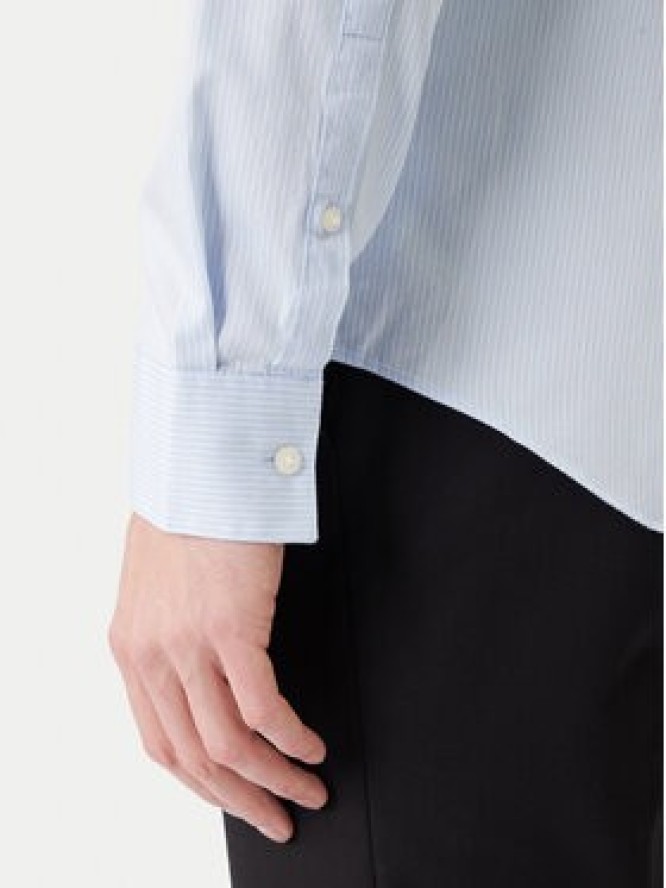 Calvin Klein Koszula LV019EU119 Błękitny Slim Fit