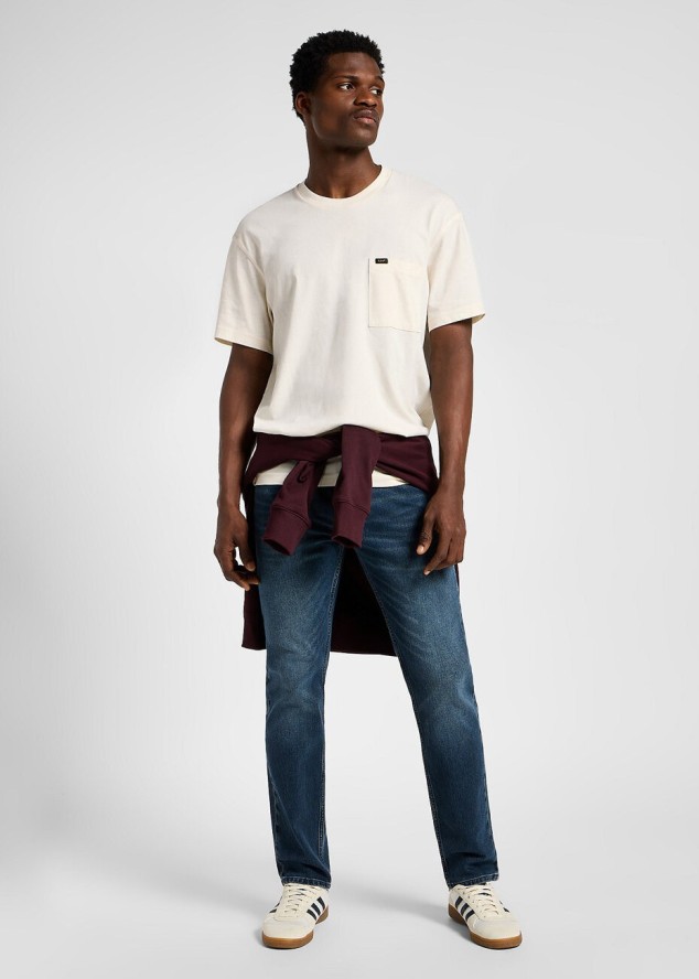 LEE RIDER MĘSKIE SPODNIE JEANSOWE JEANSY DŻISNY HOLLAND BLUE 112355795 L701008586