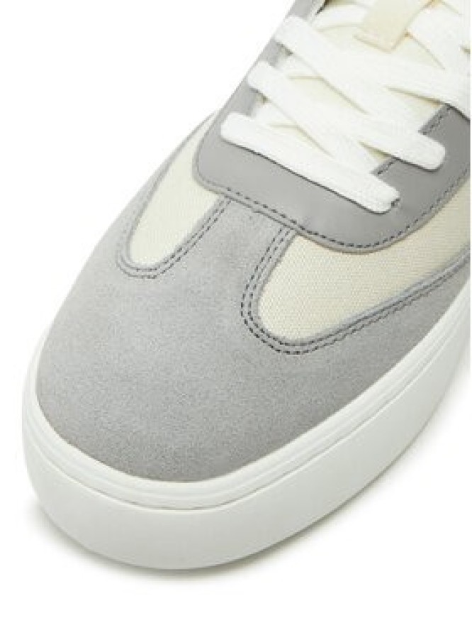 Calvin Klein Jeans Sneakersy Classic Cupsole Low Mix Mg YM0YM01169 Écru