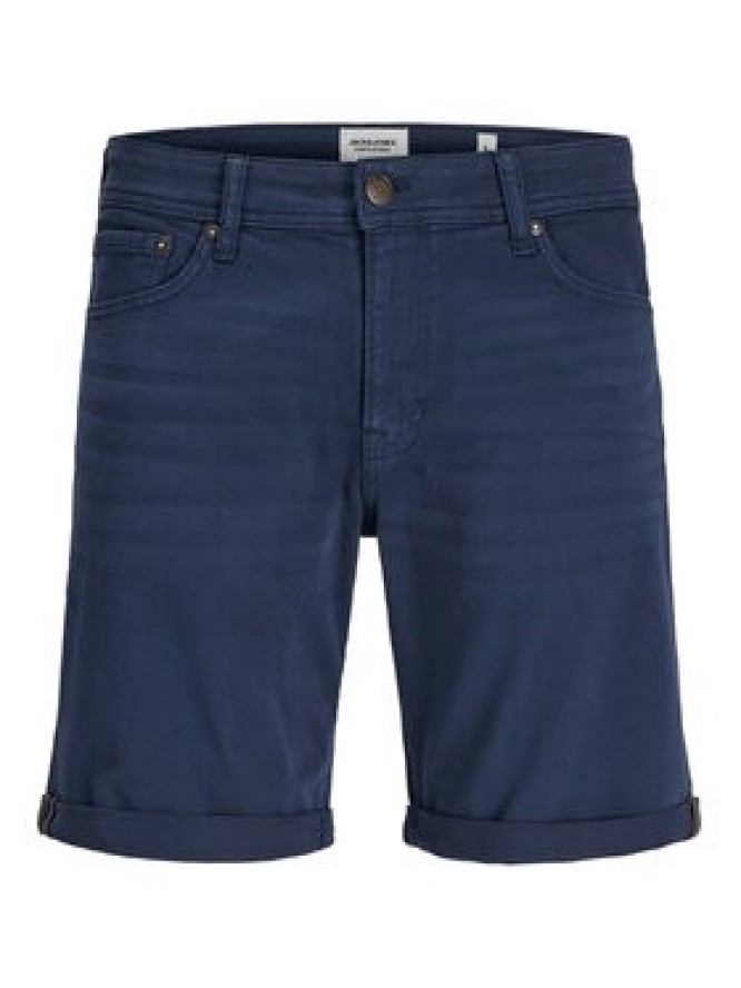 Jack & Jones Szorty jeansowe Rick 12274985 Granatowy Regular Fit