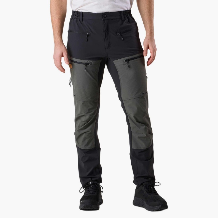 Spodnie Outdoor Wędrówki Mężczyzna Lofoten Tkanina Elastyczna