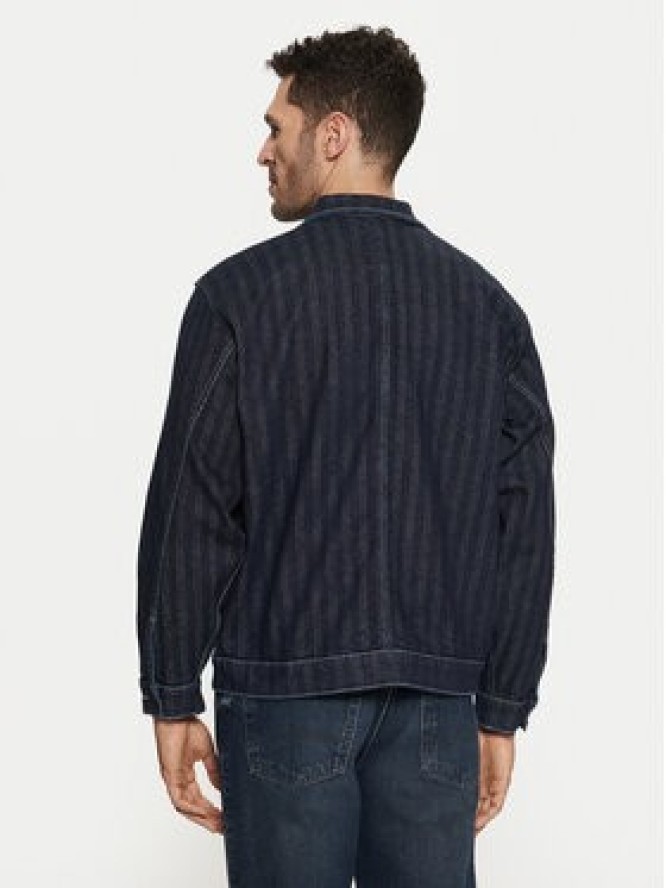 Mustang Kurtka jeansowa Monowi 1015900 Granatowy Boxy Fit