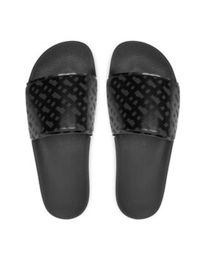 Boss Klapki Bay it Slid rbmn 50497833 Czarny