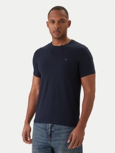 Calvin Klein T-Shirt LV04LC240G Granatowy Slim Fit