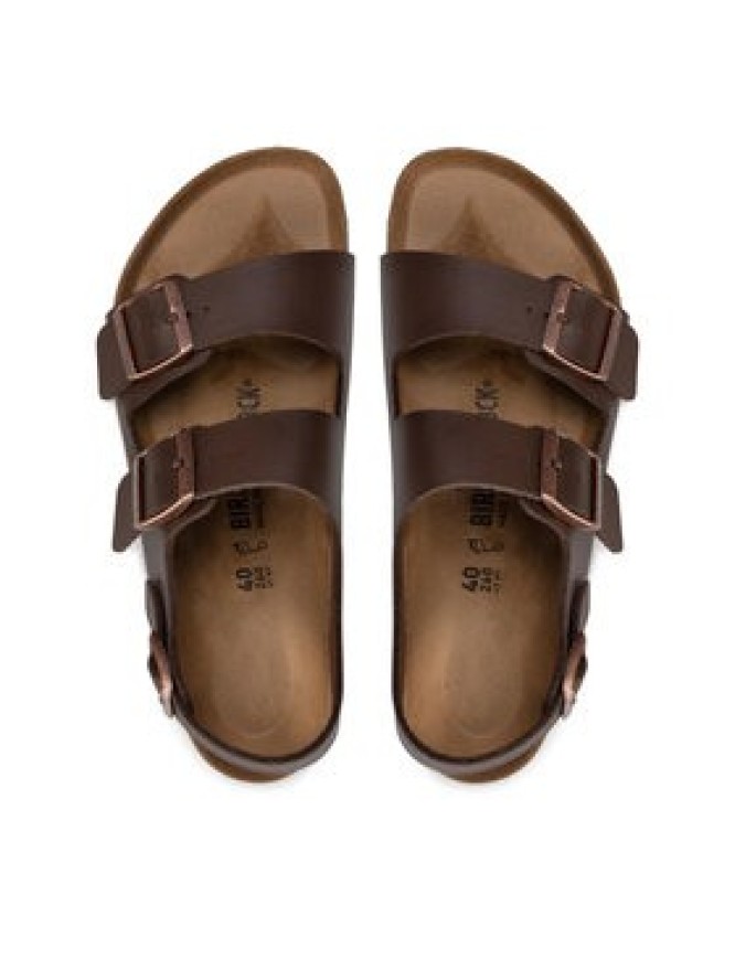 Birkenstock Sandały Milano 034701 Brązowy