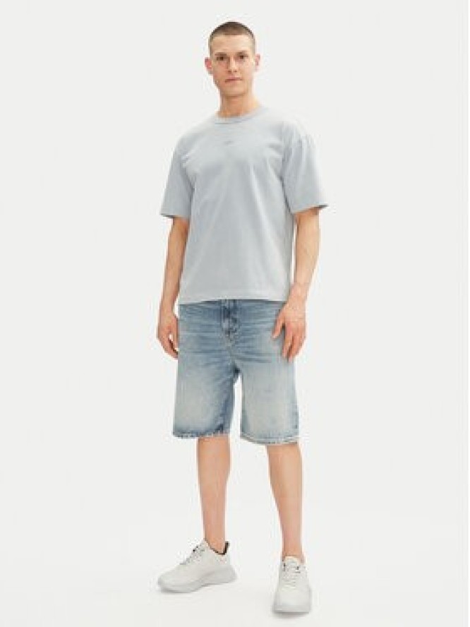 HUGO T-Shirt Docku 50531739 Niebieski Relaxed Fit